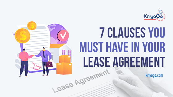 7 Clauses You Must Have In Your Lease Agreement 